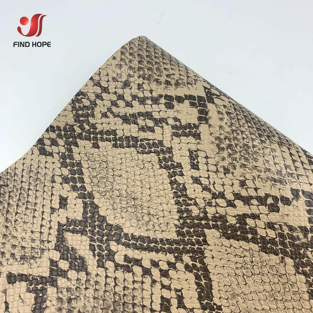 

A5 A4 Serpentine Snakeskin Pattern PU Leather Sewing Fabric Waterproof Synthetic Vinyl For Earring DIY Craft Brooch Handmade 20cm x15cm серый