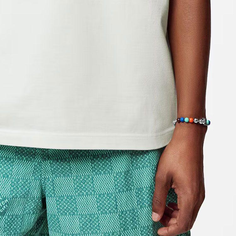 Louis Vuitton Printed Short Sleeved Cotton T Shirt 1AFR48