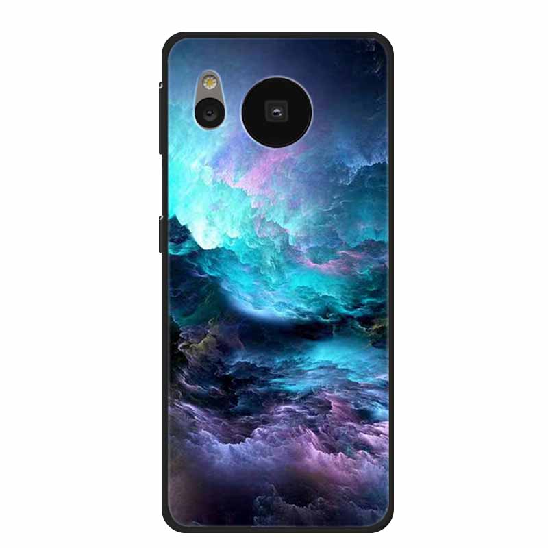 Per Custodia Sharp Aquos Sense 8 Cover Telefono Sense8 Silicone Nero Morbida Cover Posteriore Custodie Coque