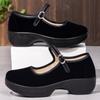 Women Shoes Spring Casual Shoes Soft Sole Non Slip Thick Shoes Breathable Height Increasing Dancing Shoes Working Shoes Comfortable Sneakers