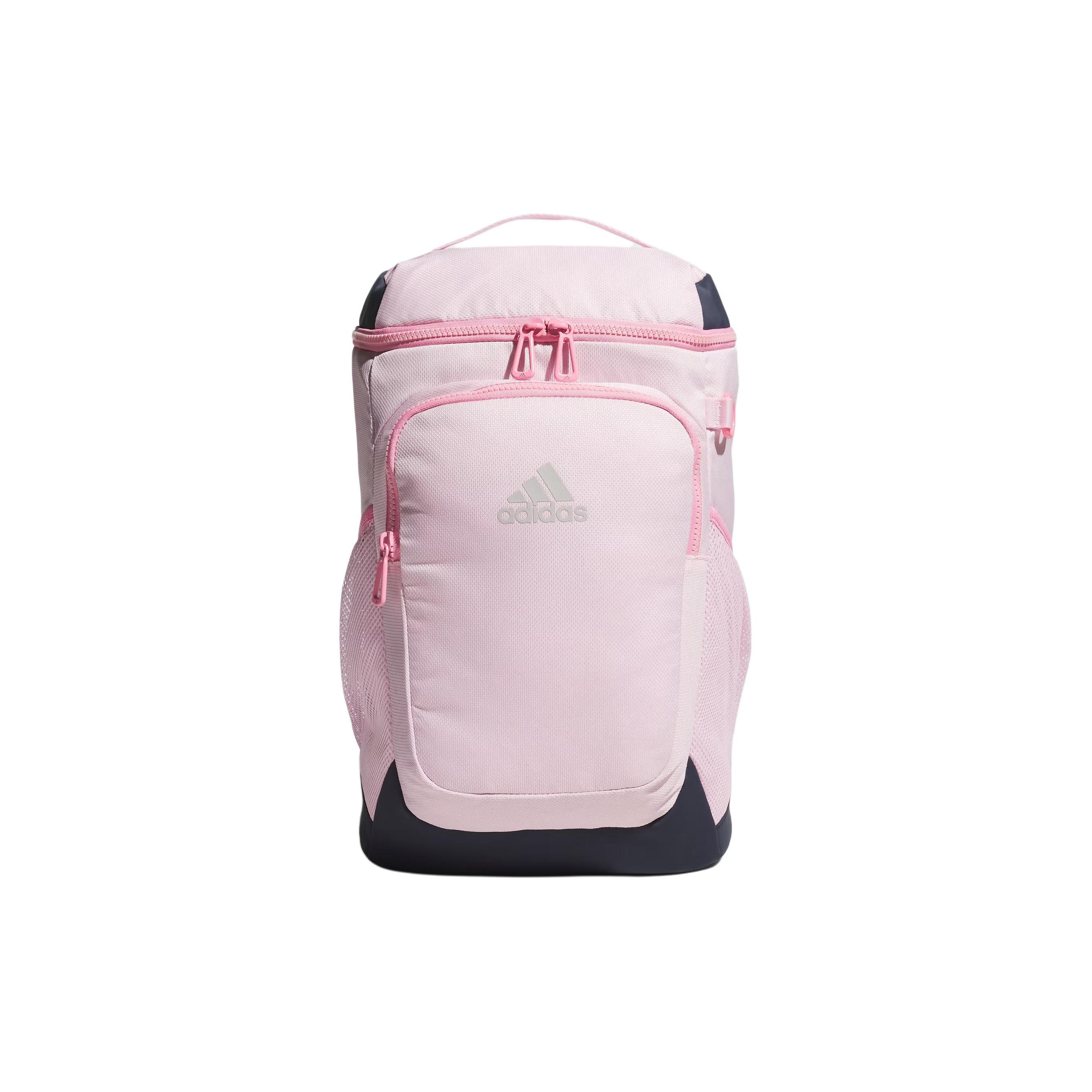 Adidas Recycled Polyester Backpack Regular Womens Clear Pink Black One Size чёрный