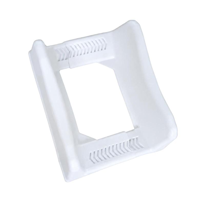 Lightweight Plastic Tire Display Stand, Open Frame Base for Automotive Shops, Storage Areas, and Home Garage Use