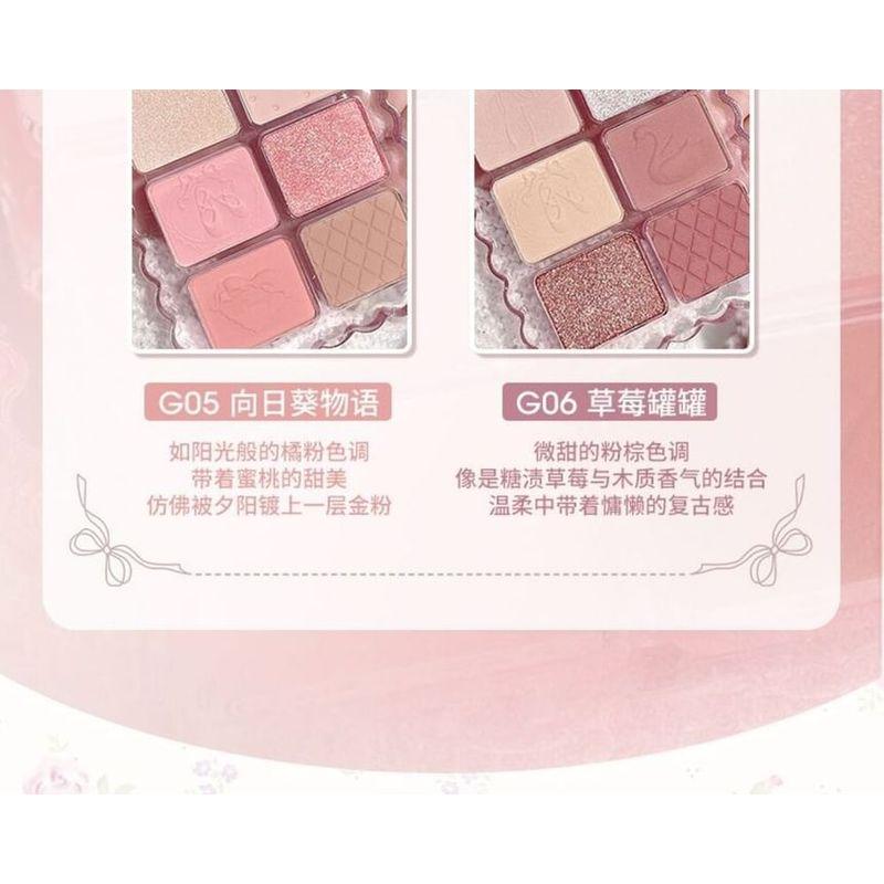 GOGO TALES - Sweet Ballet Soft Mist Eyeshadow Palette - 6 Colors