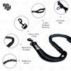 Bond Dog Running Leash Hands Free with Pouch, Hands Free Leash for Large Dogs, Pet Lead Running Belt for Walking & Canicross Belt, Includes Waist