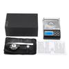 144x84.5x51mm Gold Carat Scale High Precisions Digital Milligram Scale 50g/0.001g Electronic Balance Powder Scale