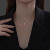 Xiaomi S925 Sterling Silver Necklaces For Women Simple Chain Fashion Minimalist Pendant FLower Necklaces Badminton Shape Birthday Gift