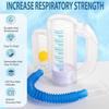 Incentive Spirometer,Breathing Exercise Device for Lungs,Deep Breathing Trainer for Children and Adults,5000ml Capacity Measurement with Flow