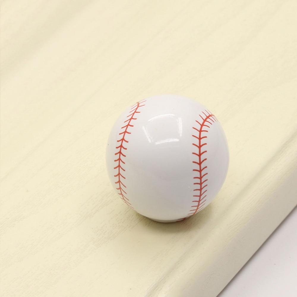 Cute Style Child Cabinet Knobs Football Shape Basketball Shape Cabinet Door Handle Novelty Single-hole Drawer Knobs Kids Room