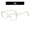 Retro Metal Cat Eye Glasses New Fashion Clear Lenses Prescription Short Sight Eyewear 0 -0.5 -1 -1.25 -1.5 -1.75 -2.0 To -6
