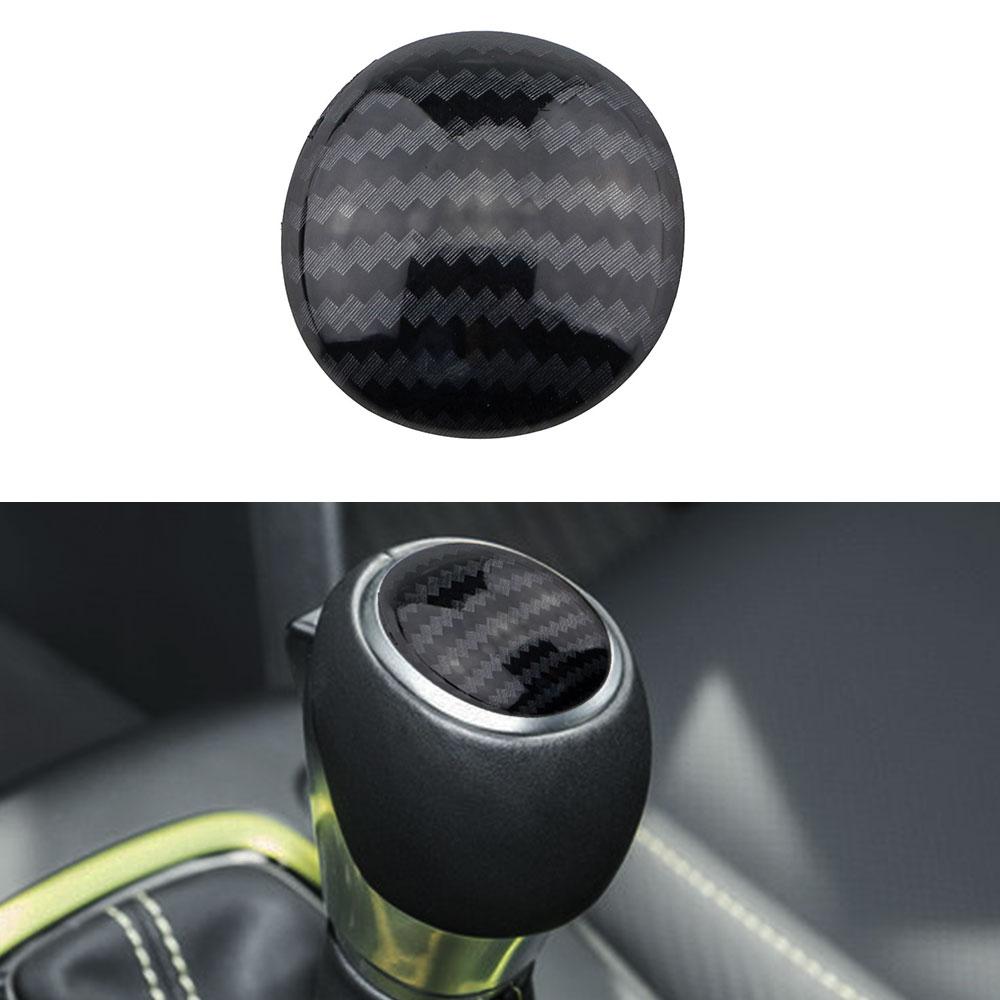 Car Gear Shift Knob Decorative Cover Sticker for Hyundai Kona 2017 - 2020 AT Center Console Frame Interior Trim Car Styling