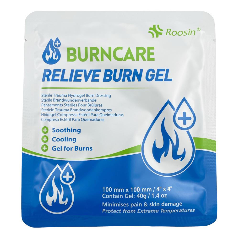 Burn Gel Sterile Hydrogel Dressing 10 X 10 Burncare - For Burns 1 Piece