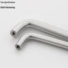 Stainless Steel U-Shaped Pull Handle for Cabinets and Wardrobes