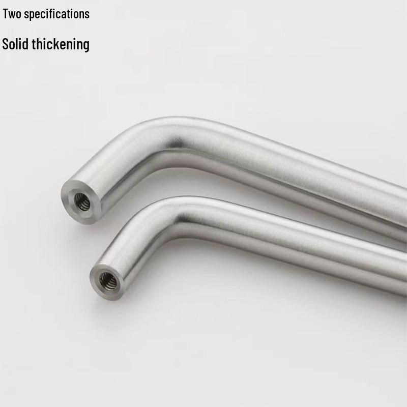Stainless Steel U-Shaped Pull Handle for Cabinets and Wardrobes
