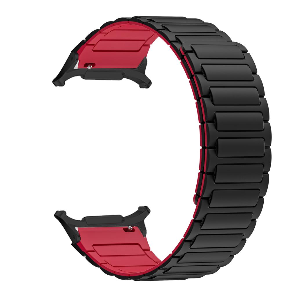 No Gaps Silicone Strap for Samsung Galaxy Watch 7 Ultra 47mm Quick Magnetic Band Sport Bracelet for Galaxy Watch Ultra Wristband