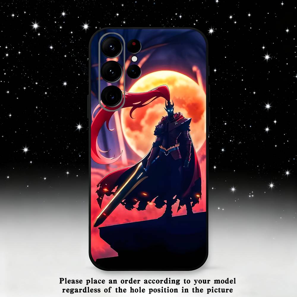 

Anime Igris The Leveling Phone Case For Samsung S25,S24 Ultra,S20,S30 plus,S22 plus,S23,S30 Ultra 5G Silicone Black Shell Samsung S20plus5G