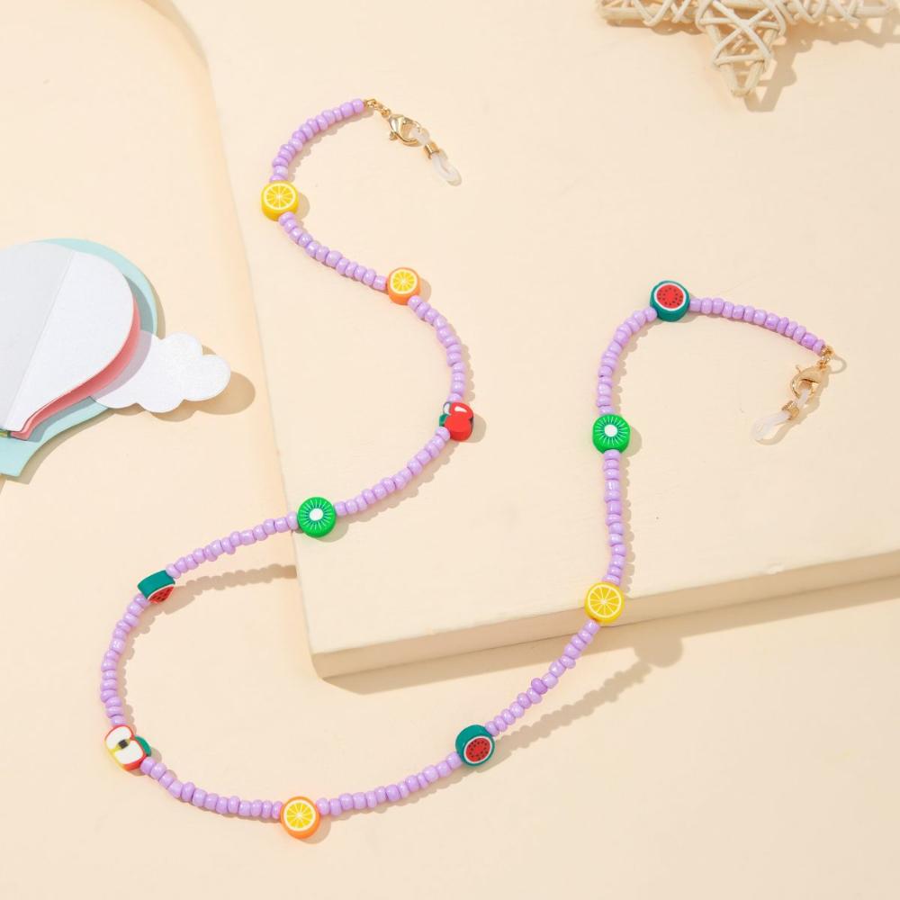 

Beads Soft Pottery Necklace Cord Sunglasses Rope Mask Chain Eyeglasses Lanyard Glasses Chains