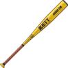 ZETT Baseball Soft Metal Bat for Yellow Gold X Average Swallow Sports Bat, Baseball, Softball, Junior/Kids, BAT77508, Brown, 78cm/590g Weight, (5337)