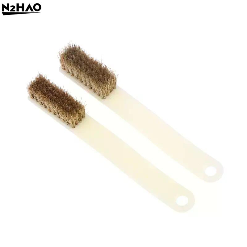 2Pcs Brush Bristles Brush Steel Wire Brush For Welding Cleaning Tools Car Floor Roof Cleaning Fabric Brush Kitchen Hand Tools