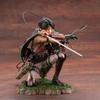 16 cm Anime Heykeli Attack on Titan Artfx J Levi Yenilenmiş Paket Sürümü. PVC Aksiyon Figürü Anime Model Oyuncaklar Koleksiyonluk Bebek Hediye