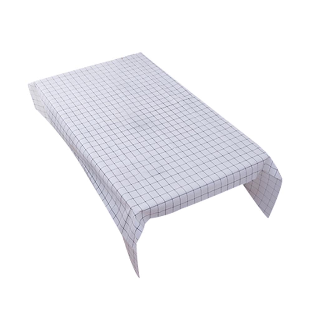 

2S-Sweet Room клетчатый узор кухонный стол чехол водонепроницаемый термостойкий декор скатерти 137*152cm чёрный/белый