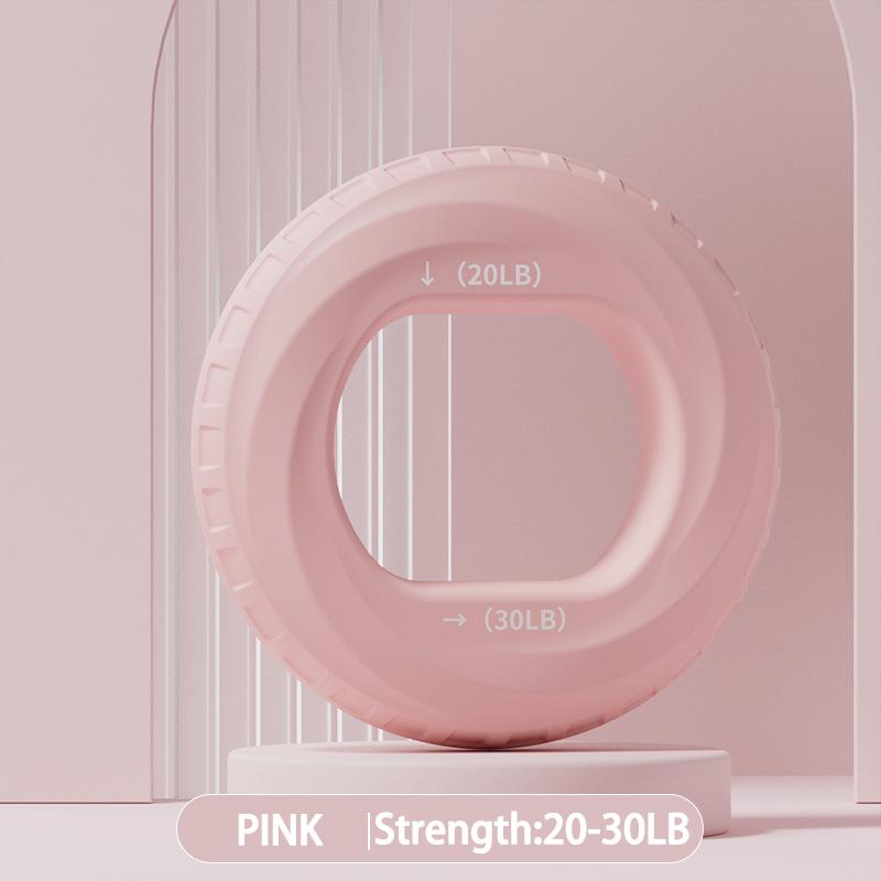 Silicone Grip Strength Grip Ball Wrist Strength Arm Muscle Training Finger Strength Rehabilitation Double Strength Grip Circle