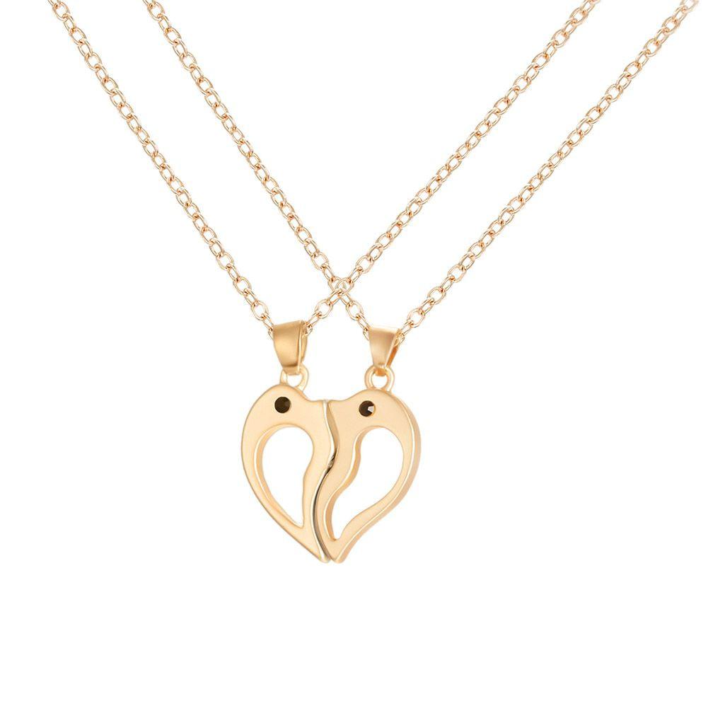 Buy Pendant Necklaces for Couple Two 