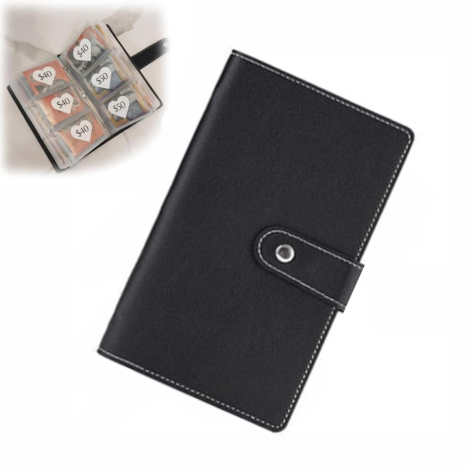 96 Envelopes Money Saving Challenge, Money Saving Binder Storage Card Holder