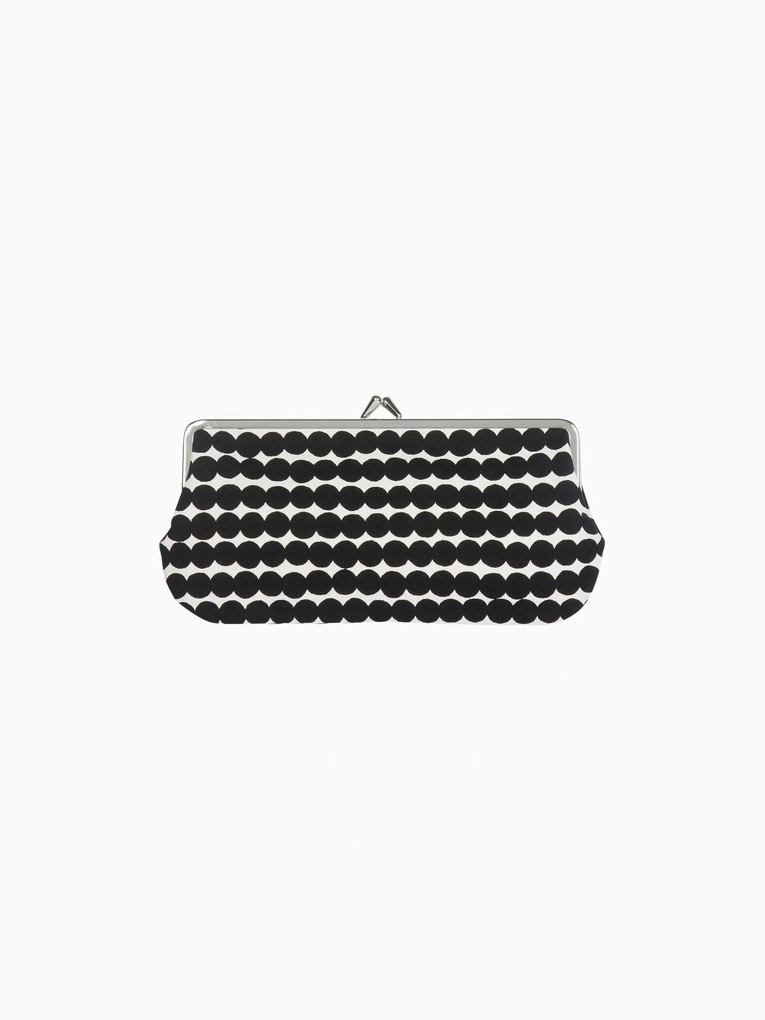 

Rasymatto Silmalasi Kukkaro Purse Pouch for Women F White x Black [marimekko] 52_1_52209247830