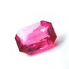 4.30 Carat Natural Sapphire Loose Gemstone CERTIFIED Pink Emerald Cut Ring Size