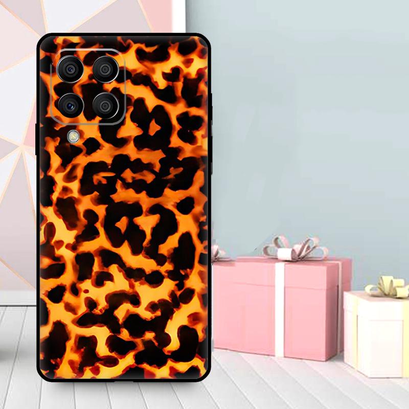 Vintage Tortoise Shell Case For Samsung Galaxy M56 M52 M32 M53 M16 M11 M21 M31 M35 M12 M13 M14 M15 M36 M55 M34 M54