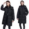 Cotton women's mid-length model 2025 winter new Korean version loose plus size thickened warm bread jacket cotton jacket