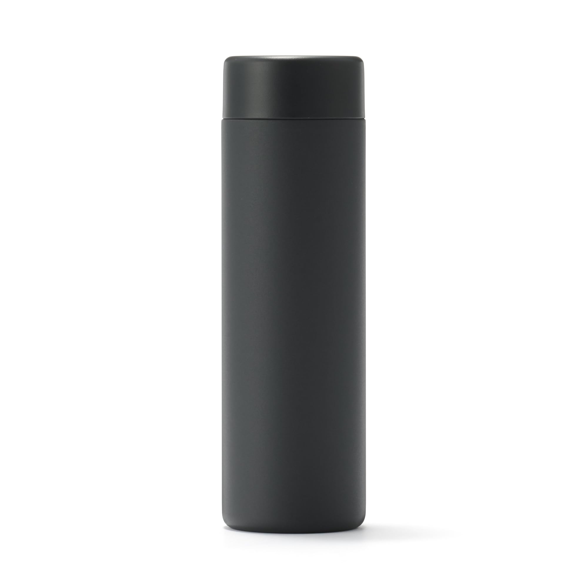 

MUJI Vacuum Insulated Insulated Flat 76049203 Bottle, Type, 500mL, Black, чёрный