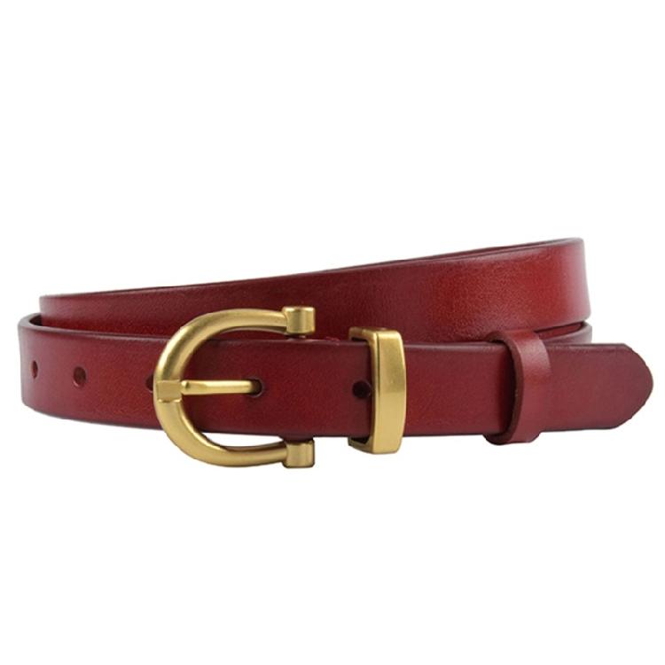 Comfortable Women s Leather Waist Belt Flexible Waist Strap Girdle Lightweight Design For Extended Wear красный
