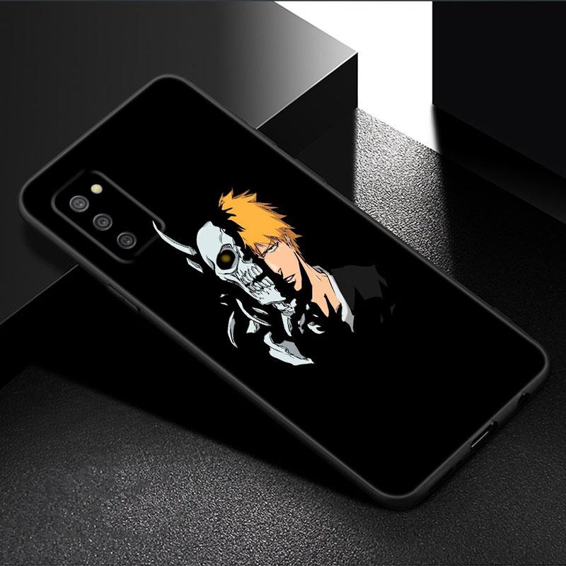 Anime BLEACHS Phone Case For Samsung Galaxy A01 A03 Core A04 E A02 A05 A10 A20 A21 A30 A50 S A6 A8 Plus A7 2018 Black Cover