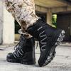 Außenhandel große Größe Trend Outdoor Wüste Mitte Hilfe spezielle taktische Militärstiefel Feld tatsächlichen Kampftraining taktische Stiefel Kampfstiefel