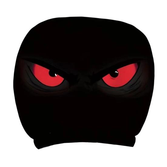 Grappige Cartoon Auto Hoofdsteunhoezen, Universeel Ademend Elastisch Stoel Nekkussen Beschermer, Halloween Spookachtige Auto Interieur Decoratie