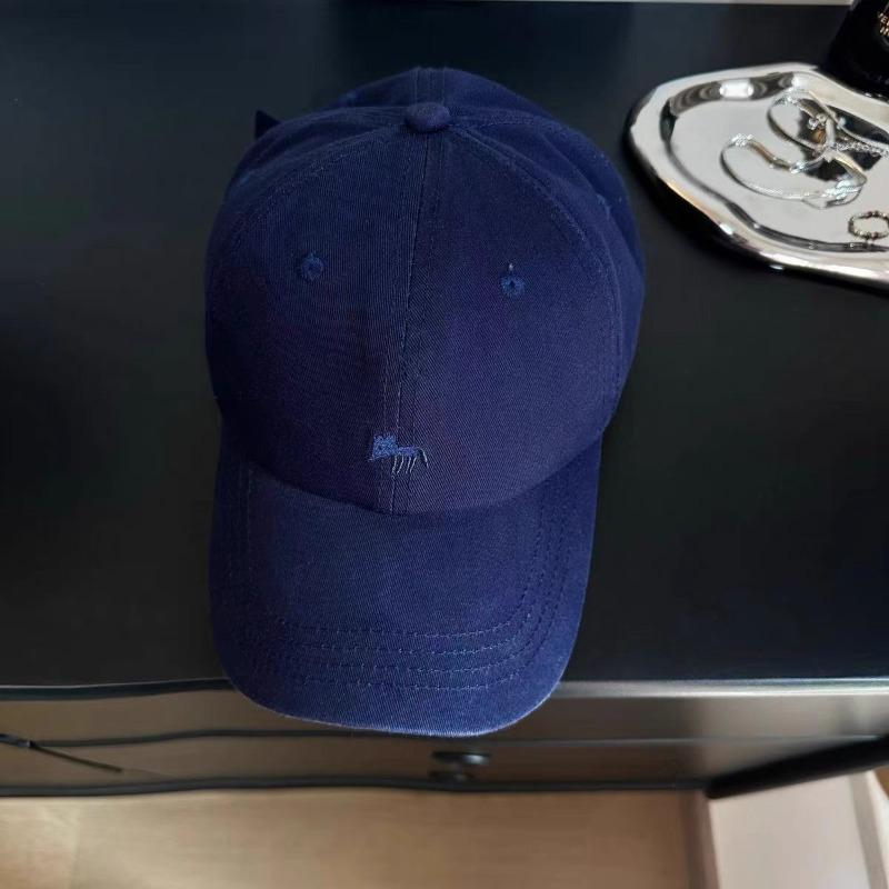 High Quality Purple Fox Baseball Cap Cute Versatile Men's and Women's Four Seasons Street Fashion Cap Showing Small Face