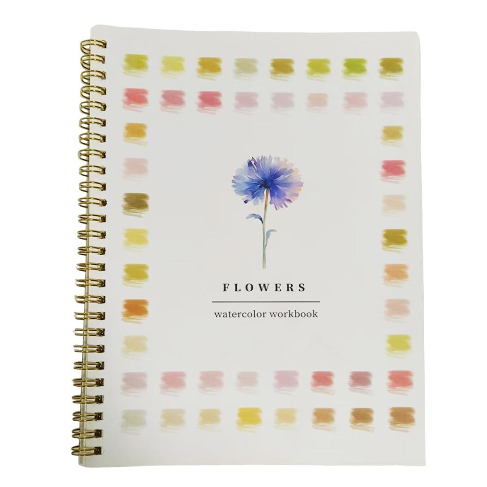 

DIY Акварельний Робочий Зошит Посібник з Мистецтва Книга для Акварельного Живопису для Дітей Дорослих Підлітків Style 4