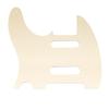 Musiclily Pro 8-Hole Stainless Steel Telecaster Pickguard for Fender American/Mexican Deluxe Nashville Tele Electric Guitars, Cream 3-Piece Set