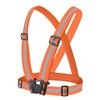 2/1PC Outdoor Night Walking Safety Vests Highlight Adjustable Lightweight Reflective Vest Biking Safety Strap Waterproof Running