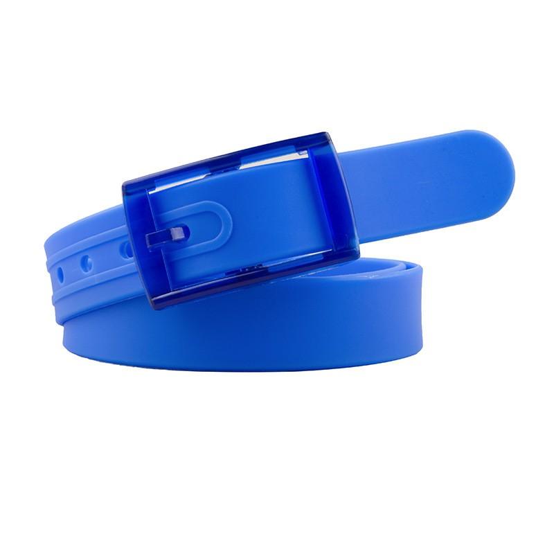 New Silicone Belt Plastic Belt For Men And Women