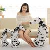 Realistic Dog Soft Toy Creative Gift 3D Pillow Zippered Cover Novelty Animal for Kids,
