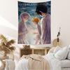 The Promised Neverland DIY Wall Tapestry Hanging Tarot Hippie Wall Rugs Dorm INS Home Decor