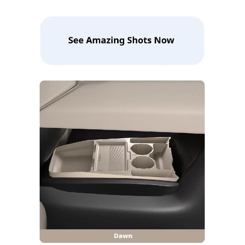 For Lynk&Co Z10 Silicone Storage Box Center Console Under Layer Modification Special Car Interior Accessories Organizer
