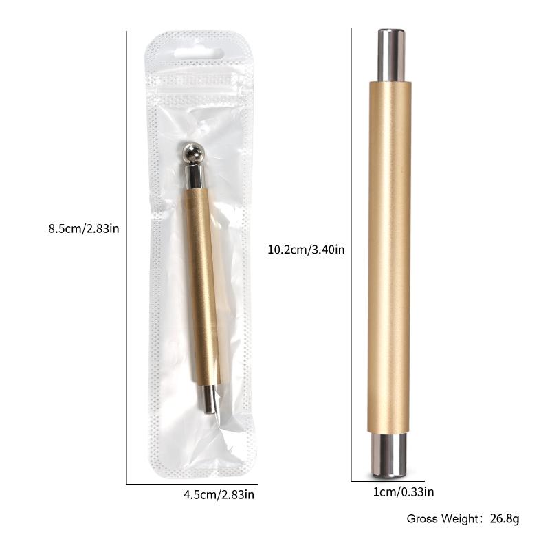 Oboustranná magnetická tyčinka pro magnetický lak Cat's Eye s ocelovými kuličkami Super silné magnetické pero na gelový lak Manikúrní magnetické nástroje