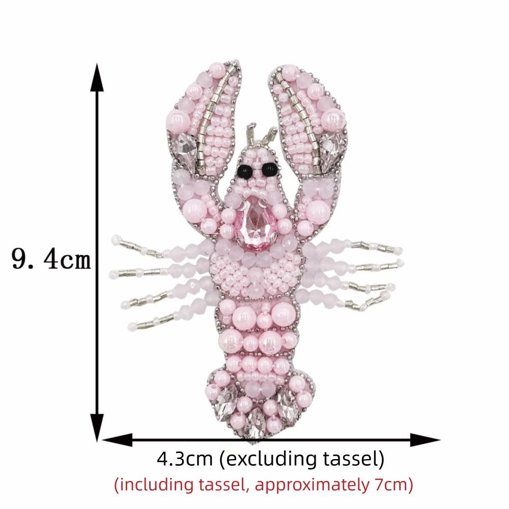 Iron-On Beaded Applique Sequin Applique DIY Patch High-Quality Fabric Sticker