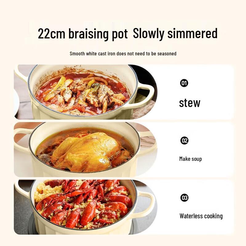 Buydeem Enamel Pot