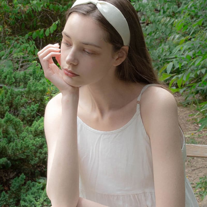 

Джинсовая повязка на голову Jean Paul Clarisse JP-22-100HB BEIGE