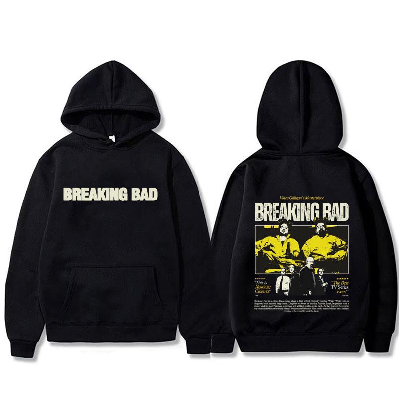 Heisenberg TV Breaking Bad Graphic Hoodie Better Call Saul Print Hooded Sweatshirt Men Women Casual Hoodies