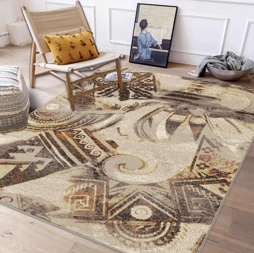 Moroccan Style Carpet for Living Room, Bedroom, Coffee Table, or Bedside Tatami Mat